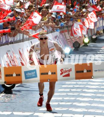Ironman Austria. Schwimmen, Radfahren, Laufen. Bester Oesterreicher Franz Hoefer. Klagenfurt, 1.7.2012
Foto: Kuess

---
pressefotos, pressefotografie, kuess, qs, qspictures, sport, bild, bilder, bilddatenbank