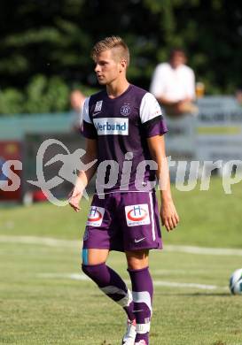 Fussball Bundesliga. Testspiel. SV Feldkirchen gegen Austria Wien. Alexander Gruenwald (Austria Wien). Feldkirchen, am 30.6.2012.
Foto: Kuess

---
pressefotos, pressefotografie, kuess, qs, qspictures, sport, bild, bilder, bilddatenbank