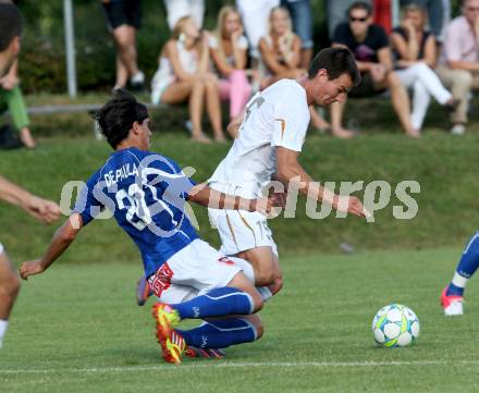 Fussball. Testspiel WAC gegen Nova Gorica.  David De Paula (WAC). Ludmannsdorf, 7.7.2012.
Foto: Kuess
---
pressefotos, pressefotografie, kuess, qs, qspictures, sport, bild, bilder, bilddatenbank