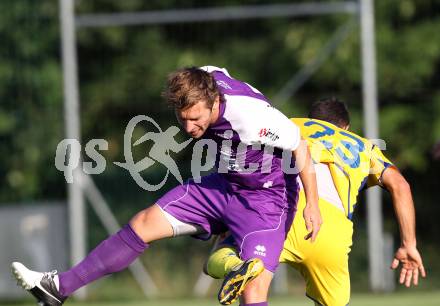 Fussball Testspiel. SK Austria Klagenfurt gegen Domzale. Marc Sand (Austria). Schiefling, am 8.7.2012.
Foto: Kuess
---
pressefotos, pressefotografie, kuess, qs, qspictures, sport, bild, bilder, bilddatenbank