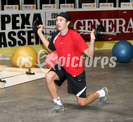 Eishockey. KAC. Sommertraining. Training. Patrick Harand. Klagenfurt, 19.6.2012.
Fotos: Kuess
---
pressefotos, pressefotografie, kuess, qs, qspictures, sport, bild, bilder, bilddatenbank