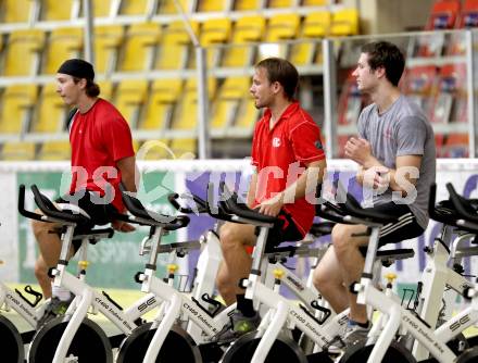 Eishockey. KAC. Sommertraining. Training. Patrick Harand, Koch Thomas, Holzer Nikolaus. Klagenfurt, 19.6.2012.
Fotos: Kuess
---
pressefotos, pressefotografie, kuess, qs, qspictures, sport, bild, bilder, bilddatenbank