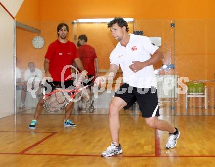 Eishockey. KAC. Sommertraining. Training. Reichel Johannes, Schumnig Martin. Klagenfurt, 14.6.2012.
Foto: Kuess
---
pressefotos, pressefotografie, kuess, qs, qspictures, sport, bild, bilder, bilddatenbank