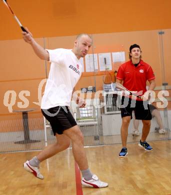 Eishockey. KAC. Sommertraining. Training. Johannes Kirisits, Isopp Maximilian. Klagenfurt, 14.6.2012.
Foto: Kuess
---
pressefotos, pressefotografie, kuess, qs, qspictures, sport, bild, bilder, bilddatenbank