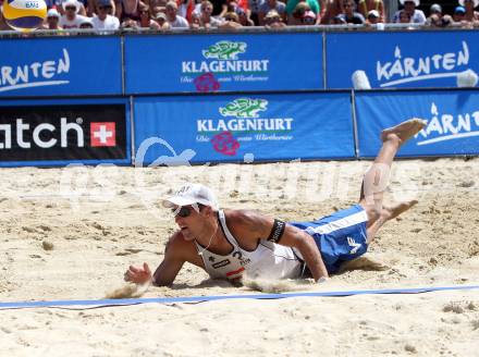 Beachvolleyball Grand Slam.  HORST Alexander, (AUT). Klagenfurt, 20.7.2012
Foto: Kuess

---
pressefotos, pressefotografie, kuess, qs, qspictures, sport, bild, bilder, bilddatenbank