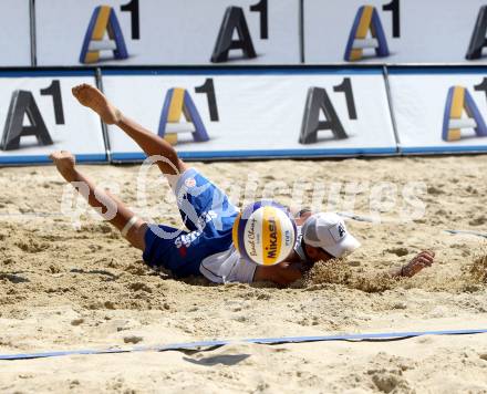 Beachvolleyball Grand Slam.  HORST Alexander, (AUT). Klagenfurt, 20.7.2012
Foto: Kuess

---
pressefotos, pressefotografie, kuess, qs, qspictures, sport, bild, bilder, bilddatenbank