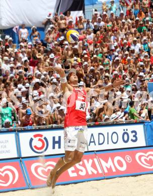 Beachvolleyball Grand Slam. SEIDL Robin Valentin,(AUT). Klagenfurt, 20.7.2012
Foto: Kuess

---
pressefotos, pressefotografie, kuess, qs, qspictures, sport, bild, bilder, bilddatenbank