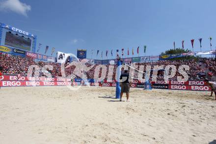 Beachvolleyball Grand Slam. Klagenfurt, 20.7.2012
Foto: Kuess

---
pressefotos, pressefotografie, kuess, qs, qspictures, sport, bild, bilder, bilddatenbank