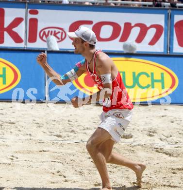 Beachvolleyball Grand Slam.HUBER Alexander Xandi (AUT). Klagenfurt, 20.7.2012
Foto: Kuess

---
pressefotos, pressefotografie, kuess, qs, qspictures, sport, bild, bilder, bilddatenbank