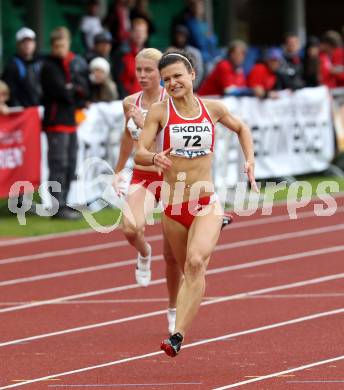 Leichtathletik. Oesterreichische Meisterschaften. 100 Meter Frauen Finale. Linda Thoms, Petra Urbankova. KLagenfurt, am 21.7.2012.
Foto: Kuess
---
pressefotos, pressefotografie, kuess, qs, qspictures, sport, bild, bilder, bilddatenbank