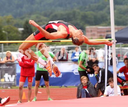Leichtathletik. Oesterreichische Meisterschaften.  Hochsprung Maenner. Guenther Gasper. KLagenfurt, am 22.7.2012.
Foto: Kuess
---
pressefotos, pressefotografie, kuess, qs, qspictures, sport, bild, bilder, bilddatenbank