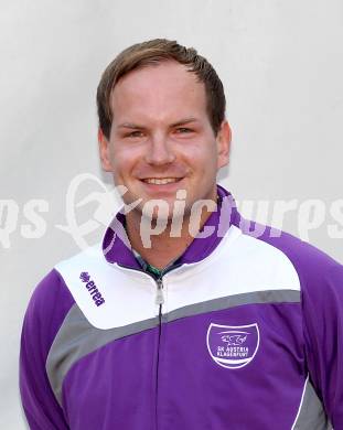Fussball. Regionalliga. SK Austria Klagenfurt. Mannschaftsfototermin.   Portrait.  Christian Rosenzopf. Klagenfurt, 26.7.2012.
Foto: Kuess
---
pressefotos, pressefotografie, kuess, qs, qspictures, sport, bild, bilder, bilddatenbank