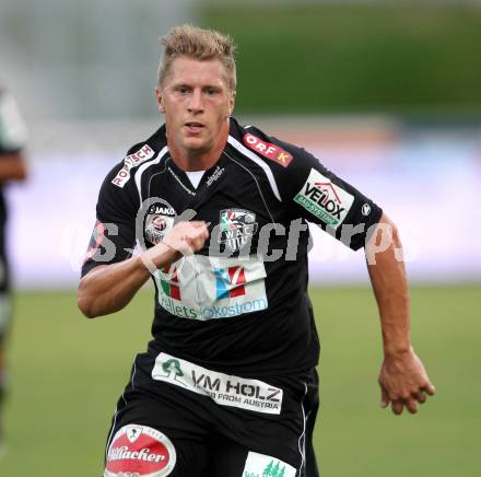 Fussball Testspiel. RZ Pellets WAC gegen VfL Wolfsburg. Christian Thonhofer (WAC). Wolfsberg, 7.8.2012.
Foto: Kuess
---
pressefotos, pressefotografie, kuess, qs, qspictures, sport, bild, bilder, bilddatenbank