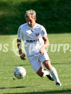 Fussball. Kaerntner Liga.  Atus Ferlach gegen Lendorf. Trattnig Martin (Lendorf). Ferlach, 18.8.2012.
Foto: Kuess
---
pressefotos, pressefotografie, kuess, qs, qspictures, sport, bild, bilder, bilddatenbank