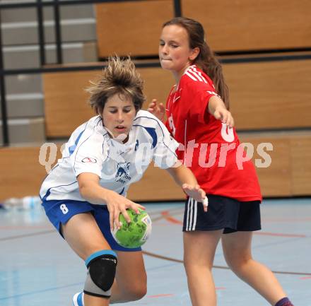 Handball. Kaernten Trophy. SC Ferlach Maedchen U14 gegen HC Tarpan.  Viktring, am 25.8.2012.
Foto: Kuess
---
pressefotos, pressefotografie, kuess, qs, qspictures, sport, bild, bilder, bilddatenbank