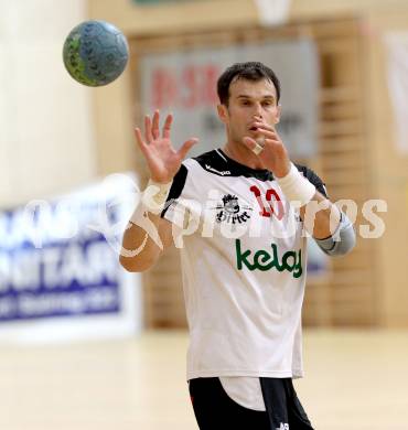 Handball Bundesliga. SC Ferlach gegen HV ece bulls Bruck. Miro Barisic (Ferlach). Ferlach, am 22.9.2012.
Foto: Kuess
---
pressefotos, pressefotografie, kuess, qs, qspictures, sport, bild, bilder, bilddatenbank