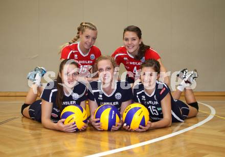 Volleyball. ATSC Wildcats. Kelly Williamson, Whitney Evers, Sabrina Mueller, Sonja Katz, Bajde Anna. Klagenfurt, 2.10.2012.
Foto: Kuess
---
pressefotos, pressefotografie, kuess, qs, qspictures, sport, bild, bilder, bilddatenbank