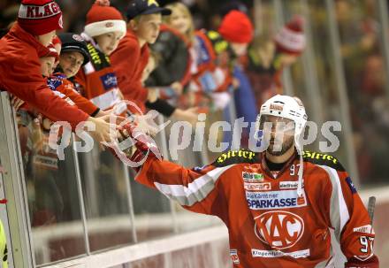 EBEL. Eishockey Bundesliga. EC KAC gegen EC Red Bull Salzburg.  Sam Gagner (KAC). Klagenfurt, am 28.10.2012.
Foto: Kuess 


---
pressefotos, pressefotografie, kuess, qs, qspictures, sport, bild, bilder, bilddatenbank