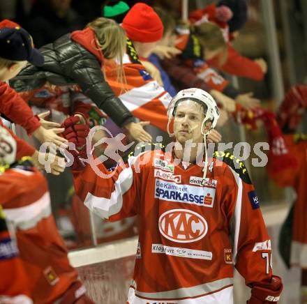 EBEL. Eishockey Bundesliga. EC KAC gegen EC Red Bull Salzburg. Jamie Lundmark  (KAC). Klagenfurt, am 28.10.2012.
Foto: Kuess 


---
pressefotos, pressefotografie, kuess, qs, qspictures, sport, bild, bilder, bilddatenbank