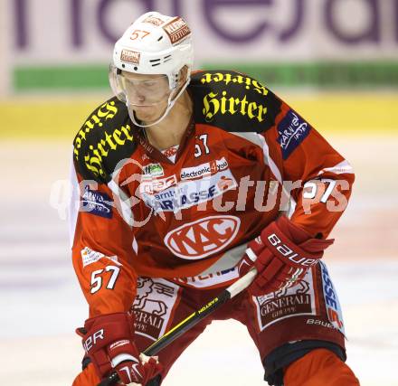 EBEL. Eishockey Bundesliga. EC KAC gegen EC Red Bull Salzburg. Tyler Myers (KAC). Klagenfurt, am 28.10.2012.
Foto: Kuess 


---
pressefotos, pressefotografie, kuess, qs, qspictures, sport, bild, bilder, bilddatenbank