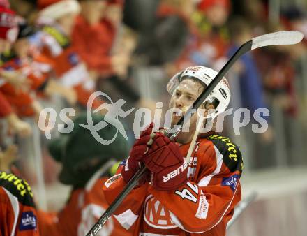 EBEL. Eishockey Bundesliga. EC KAC gegen EC Red Bull Salzburg. Jamie Lundmark  (KAC). Klagenfurt, am 28.10.2012.
Foto: Kuess 


---
pressefotos, pressefotografie, kuess, qs, qspictures, sport, bild, bilder, bilddatenbank