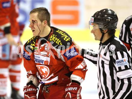 EBEL. Eishockey Bundesliga. EC KAC gegen EC Red Bull Salzburg.  Manuel Geier  (KAC). Klagenfurt, am 28.10.2012.
Foto: Kuess 


---
pressefotos, pressefotografie, kuess, qs, qspictures, sport, bild, bilder, bilddatenbank
