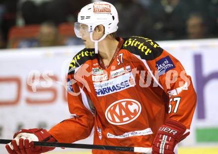 EBEL. Eishockey Bundesliga. EC KAC gegen EC Red Bull Salzburg. Tyler Myers  (KAC). Klagenfurt, am 28.10.2012.
Foto: Kuess 


---
pressefotos, pressefotografie, kuess, qs, qspictures, sport, bild, bilder, bilddatenbank