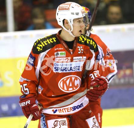 EBEL. Eishockey Bundesliga. EC KAC gegen EC Red Bull Salzburg. Nikolaus Holzer  (KAC). Klagenfurt, am 28.10.2012.
Foto: Kuess 


---
pressefotos, pressefotografie, kuess, qs, qspictures, sport, bild, bilder, bilddatenbank