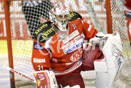 EBEL. Eishockey Bundesliga. EC KAC gegen EC Red Bull Salzburg. Andy Chiodo  (KAC). Klagenfurt, am 28.10.2012.
Foto: Kuess 


---
pressefotos, pressefotografie, kuess, qs, qspictures, sport, bild, bilder, bilddatenbank