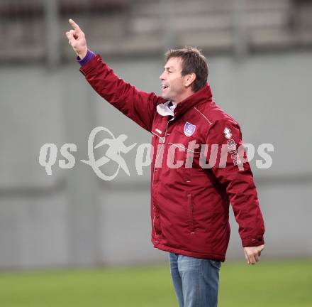 Fussball Regionalliga. SK Austria Klagenfurt gegen Kalsdorf. Trainer Bruno Friesenbichler (Klagenfurt). Klagenfurt, 3.11.2012.
Foto: Kuess
---
pressefotos, pressefotografie, kuess, qs, qspictures, sport, bild, bilder, bilddatenbank