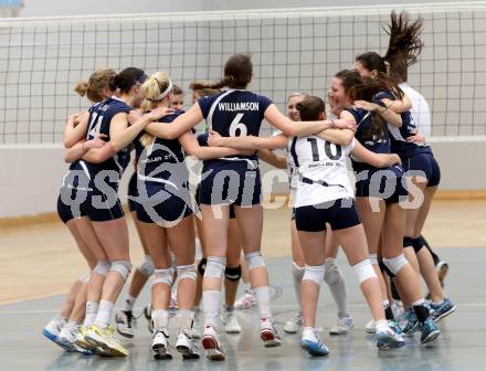 Volleyball. Frauen. Bundesliga. ATSC Wildcats gegen UVC Graz. Jubel (Wildcats). Klagenfurt, 15.12.2012.
Foto: Kuess
---
pressefotos, pressefotografie, kuess, qs, qspictures, sport, bild, bilder, bilddatenbank