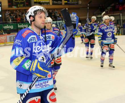 EBEL. Eishockey Bundesliga. EC VSV gegen HC Orli Znojmo. Jubel Derek Damon (VSV). Villach, am 15.1.2013.
Foto: Kuess 


---
pressefotos, pressefotografie, kuess, qs, qspictures, sport, bild, bilder, bilddatenbank