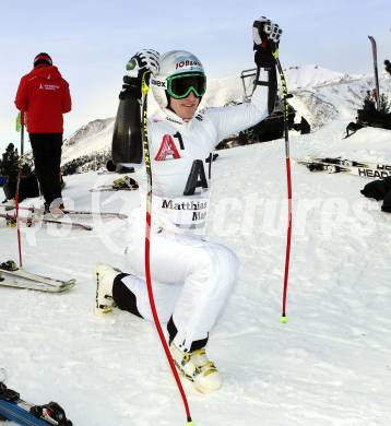 Schi Alpin. Training OESV Nationalteam.  Matthias Mayer. Turrach, am 1.2.2013.
Foto: Kuess
---
pressefotos, pressefotografie, kuess, qs, qspictures, sport, bild, bilder, bilddatenbank