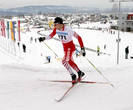 Langlauf. Oesterreichische Meisterschaften. Raphael Gatti . Villach, 9.1.2013.
Foto: Kuess
---
pressefotos, pressefotografie, kuess, qs, qspictures, sport, bild, bilder, bilddatenbank