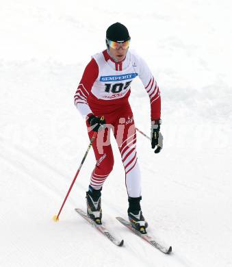 Langlauf. Oesterreichische Meisterschaften. Manuel Ogertschnig. Villach, 9.1.2013.
Foto: Kuess
---
pressefotos, pressefotografie, kuess, qs, qspictures, sport, bild, bilder, bilddatenbank