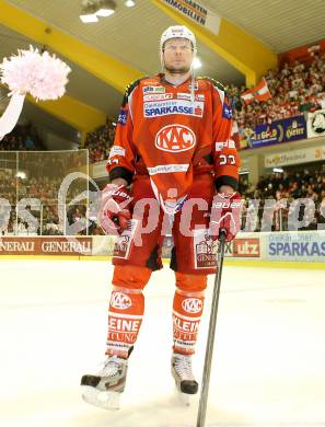 EBEL. Eishockey Bundesliga. EC KAC gegen EHC Liwest Black Wings Linz.  Mike Siklenka (KAC). Klagenfurt, am 24.3.2013.
Foto: Kuess 


---
pressefotos, pressefotografie, kuess, qs, qspictures, sport, bild, bilder, bilddatenbank
