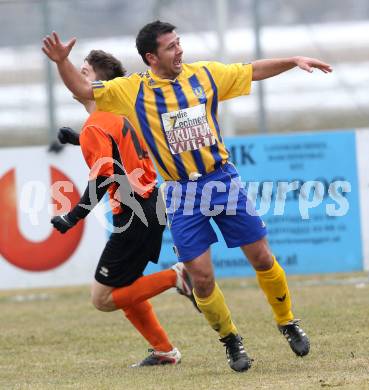 Fussball Unterliga Ost. Liebenfels gegen SPG SV Magdalensberg/Eberndorfer AC. Auron Miloti (Liebenfels). Liebenfels, 24.3.2013.
Foto: Kuess
---
pressefotos, pressefotografie, kuess, qs, qspictures, sport, bild, bilder, bilddatenbank