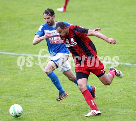Fussball Regionalliga. VSV gegen LASK Linz. Kirisits Michael (VSV), Babic Marko (LASK). Villach, 25.5.2013.
Foto: Kuess
---
pressefotos, pressefotografie, kuess, qs, qspictures, sport, bild, bilder, bilddatenbank