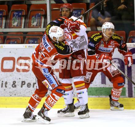 Eishockey Testspiel KAC gegen Duesseldorfer EC. Thomas Poeck (KAC). Klagenfurt, 31.8.2013.
Foto: Kuess
---
pressefotos, pressefotografie, kuess, qs, qspictures, sport, bild, bilder, bilddatenbank