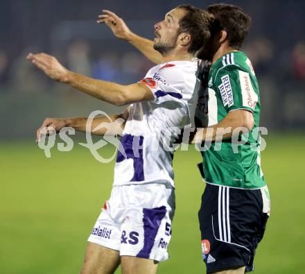 Fussball OEFB Cup. SAK gegen SV Josko Ried. Marjan Kropiunik, (SAK), Andreas Schicker (Ried). Welzenegg, am 29.10.2013.
Foto: Kuess
---
pressefotos, pressefotografie, kuess, qs, qspictures, sport, bild, bilder, bilddatenbank