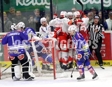 EBEL. Eishockey Bundesliga. EC VSV gegen HCB Suedtirol. Torjubel  (Bozen). Villach, am 30.3.2014.
Foto: Kuess 


---
pressefotos, pressefotografie, kuess, qs, qspictures, sport, bild, bilder, bilddatenbank