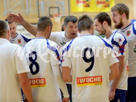 Handball HLA. SC Kelag Ferlach gegen HSG Raiffeisen Baernbach/Koeflach. 
Trainer Gregor Cvijic (SCF). Ferlach, am 9.5.2014.
Foto: Kuess 
---
pressefotos, pressefotografie, kuess, qs, qspictures, sport, bild, bilder, bilddatenbank
