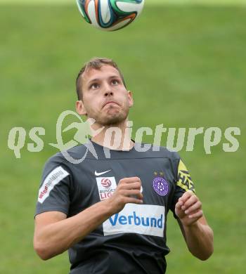 Fussball Bundesliga. Testspiel. FK Austria Wien gegen FC Dinamo Moskau.  Christian Ramsebner (Austria). Seeboden, am 2.7.2014.
Foto: Kuess

---
pressefotos, pressefotografie, kuess, qs, qspictures, sport, bild, bilder, bilddatenbank