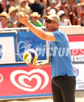 Beachvolleyball Grand Slam. Nik Berger. Klagenfurt, 3.8.2014.
Foto: Kuess

---
pressefotos, pressefotografie, kuess, qs, qspictures, sport, bild, bilder, bilddatenbank
