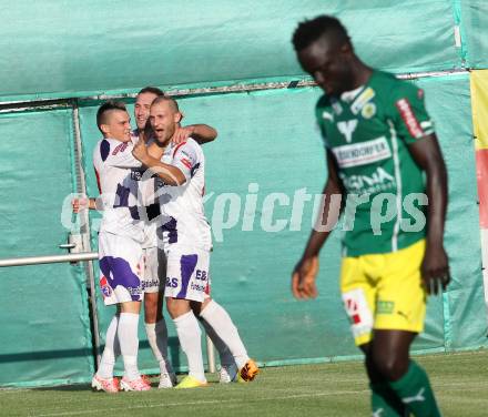Fussball. Regionalliga. SAK gegen Voecklamarkt. Torjubel (SAK).
Klagenfurt, 8.8.2014.
Foto: Kuess
---
pressefotos, pressefotografie, kuess, qs, qspictures, sport, bild, bilder, bilddatenbank