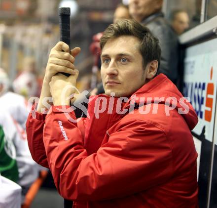 EBEL. Eishockey Bundesliga. Schautraining. Autogrammstunde.  David Schuller . Klagenfurt, 13.8.2014.
Foto: Kuess
---
pressefotos, pressefotografie, kuess, qs, qspictures, sport, bild, bilder, bilddatenbank