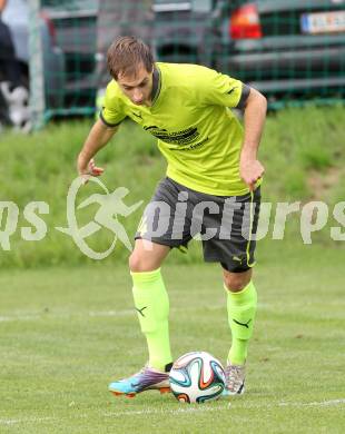 Fussball. Kaerntner Liga. Maria Saal gegen Koettmannsdorf. Christian Schimmel (Koettmannsdorf). Maria Saal, 16.8.2014.
Foto: Kuess
---
pressefotos, pressefotografie, kuess, qs, qspictures, sport, bild, bilder, bilddatenbank