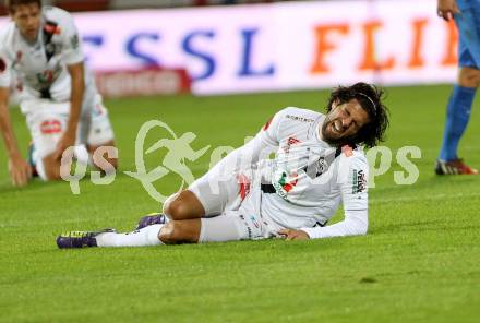 Fussball Bundesliga. RZ Pellets WAC gegen SV Scholz Groedig. Jacobo Ynclan Pajares (WAC). Wolfsberg, am 18.10.2014.
Foto: Kuess

---
pressefotos, pressefotografie, kuess, qs, qspictures, sport, bild, bilder, bilddatenbank