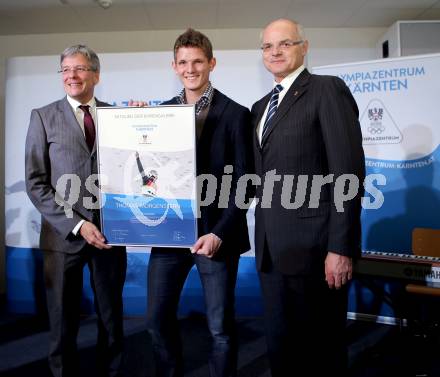 Eroeffnung Olympiazentrum Kaernten. Landeshauptmann Peter Kaiser, Thomas Morgenstern, Karl Stoss. Klagenfurt, am 1.12.2014.
Foto: Kuess
---
pressefotos, pressefotografie, kuess, qs, qspictures, sport, bild, bilder, bilddatenbank