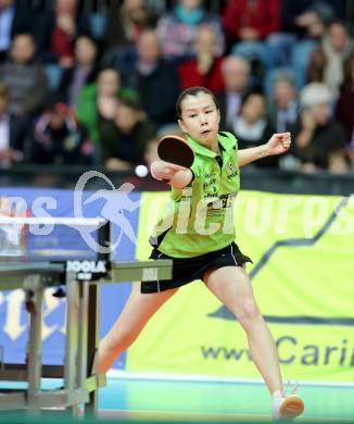 Tischtennis. Europacup. TTC Carinthia Winds Villach gegen TMK TAGMT (RUS). Li Quiangbing, (TTC Villacher). Klagenfurt, am 21.1.2015.
Foto: Kuess
---
pressefotos, pressefotografie, kuess, qs, qspictures, sport, bild, bilder, bilddatenbank